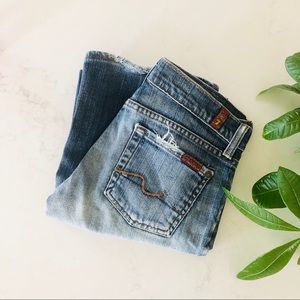 7 For All Mankind Bootcut Jeans Sz 25